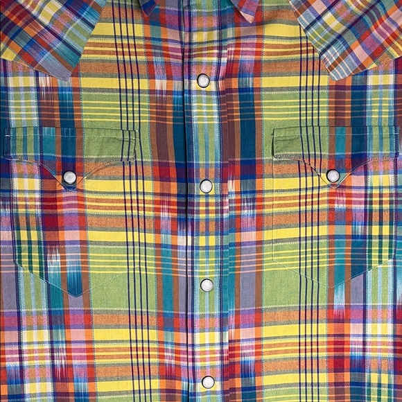 Polo by Ralph Lauren Colorful Plaid Button Down Shirt - Picture 4 of 5